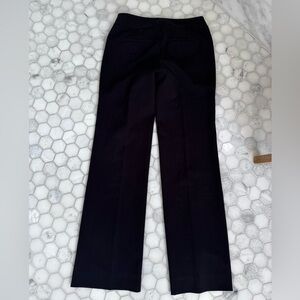 White House Black Market Legacy Modern Boot Slacks Size 2 Black Dress Pants